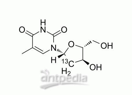 HY-N1150S5 Thymidine-2′-13C | MedChemExpress (MCE)
