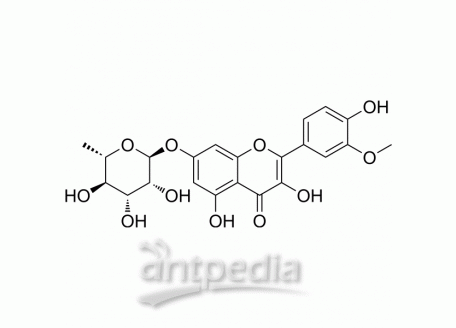 HY-N5068 Isorhamnetin 7-O-α-L-rhamnoside | MedChemExpress (MCE)