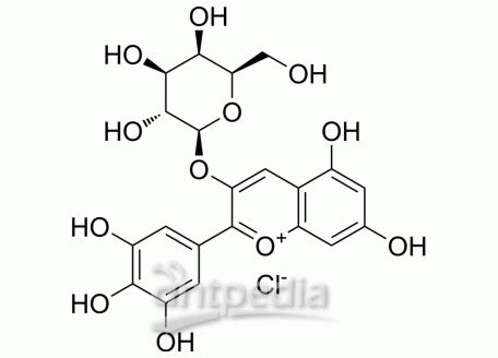 Delphinidin-3-O-galactoside chloride | MedChemExpress (MCE)
