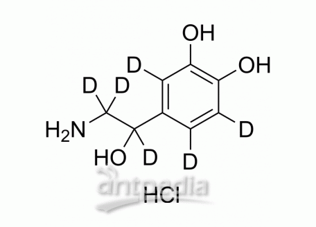 HY-N7142S DL-Norepinephrine-d6 hydrochloride | MedChemExpress (MCE)