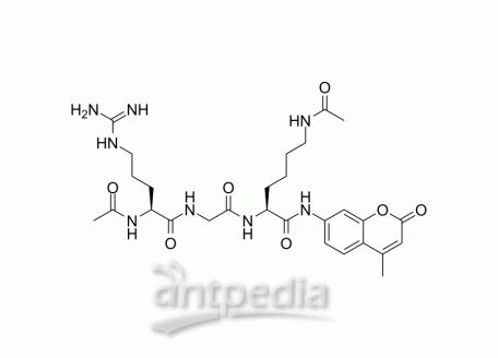 Ac-Arg-Gly-Lys(Ac)-AMC | MedChemExpress (MCE)