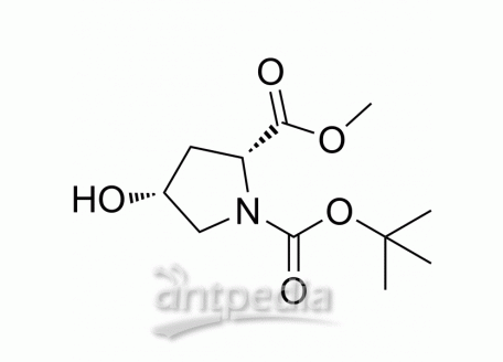 HY-W002680 (2R,4R)-1-tert-Butyl 2-methyl 4-hydroxypyrrolidine-1,2-dicarboxylate | MedChemExpress (MCE)