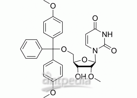 HY-W025438 5’-O-(4,4’-Dimethoxytrityl)-2’-O-methyluridine | MedChemExpress (MCE)