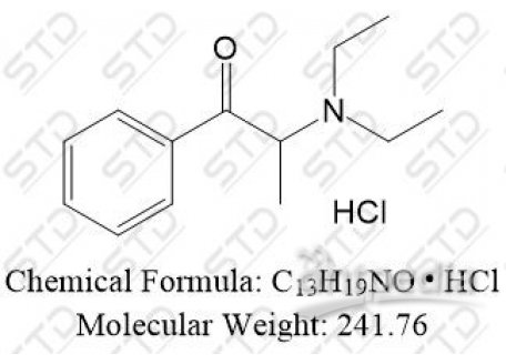 *安非拉酮盐酸盐 134-80-5 C13H19NO • HCl