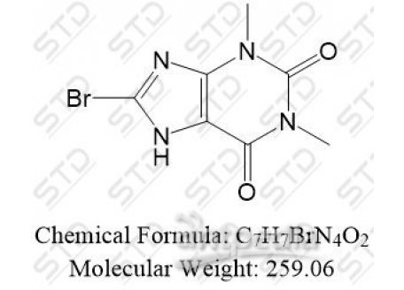 帕马溴单体 10381-75-6 C7H7BrN4O2