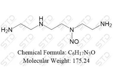 三乙烯四胺杂质18 (N-亚硝基三乙烯四胺) 2817316-41-7 C6H17N5O
