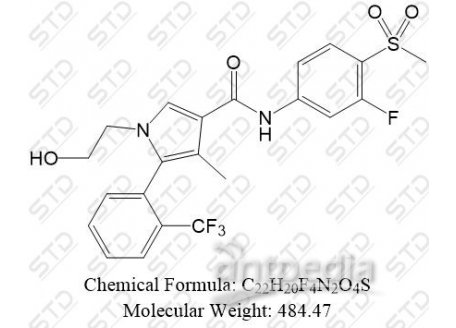 艾沙利酮杂质16 2760623-45-6 C22H20F4N2O4S