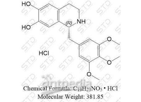 曲托喹芬杂质4 18559-60-9 C19H23NO5 • HCl