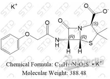 青霉素杂质9 钾盐 132-98-9 C16H17N2O5S- • K+