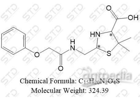 青霉素V杂质14 4847-29-4 C15H20N2O4S