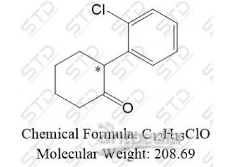盐酸艾司氯胺酮杂质8 91393-49-6  C12H13ClO