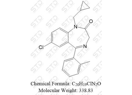 普拉西泮杂质2 34933-04-5 C20H19ClN2O
