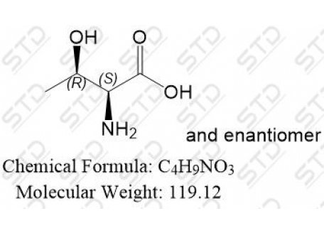 苏氨酸杂质6 (DL-苏氨酸) 80-68-2 C4H9NO3