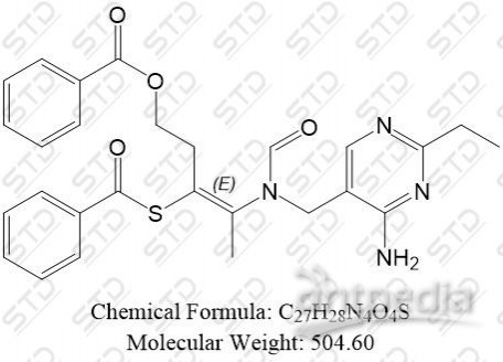 硫胺素杂质57 1081850-47-6 C27H28N4O4S