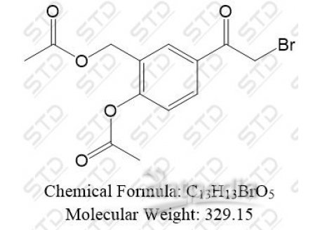沙丁胺醇杂质147 24085-07-2 C13H13BrO5