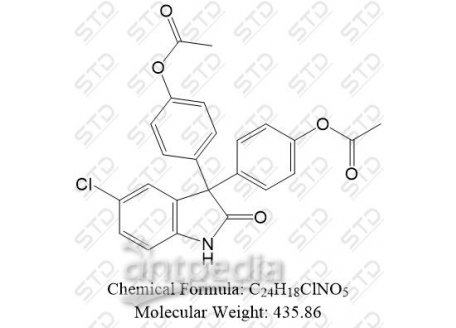 双醋酚丁杂质4 2910823-02-6 C24H18ClNO5