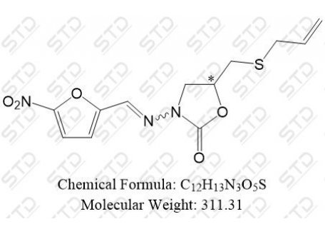 硝呋太尔杂质60 14360-10-2 C12H13N3O5S