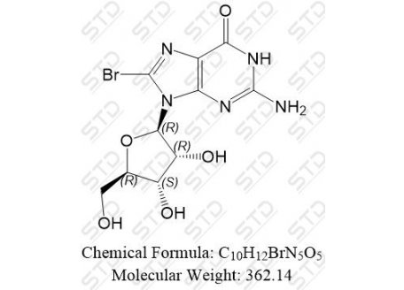 腺苷杂质63 4016-63-1 C10H12BrN5O5