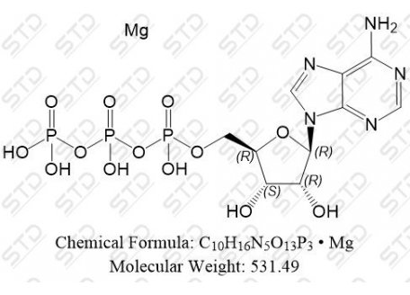 腺苷杂质9 镁盐 1476-84-2 C10H16N5O13P3 • Mg