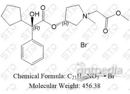 索吡溴铵杂质11 937179-72-1 C21H30NO5+ • Br-