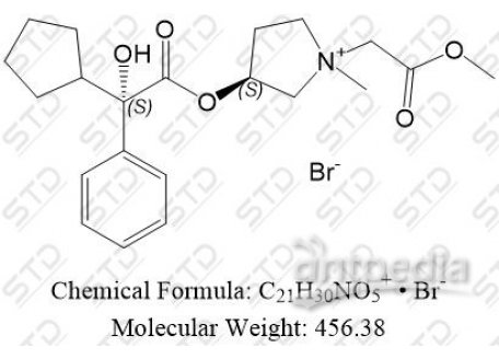 索吡溴铵杂质18 937179-80-1 C21H30NO5+ • Br-