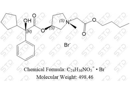 索吡溴铵杂质22 2170845-61-9 C24H36NO5+ • Br-