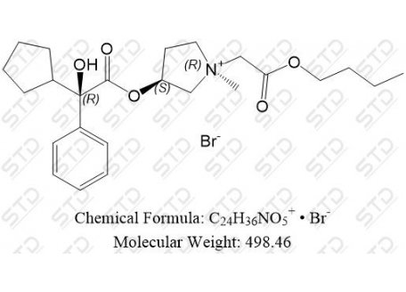 索吡溴铵杂质23 2170845-58-4 C24H36NO5+ • Br-