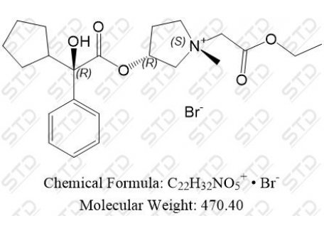 索吡溴铵杂质2 904673-16-1 C22H32NO5+ • Br-