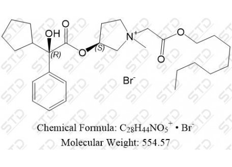 索吡溴铵杂质36 2170845-43-7 C28H44NO5+ • Br-