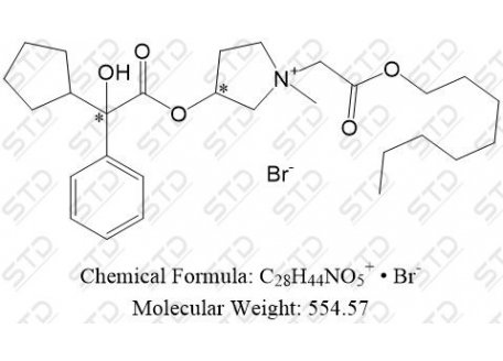 索吡溴铵杂质39 2170845-34-6 C28H44NO5+ • Br-