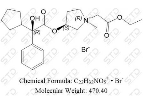 索吡溴铵杂质6 904673-14-9 C22H32NO5+ • Br-