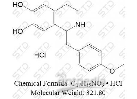 乌药碱杂质8 盐酸盐 27455-22-7 C17H19NO3 • HCl