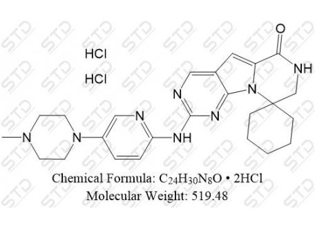 曲拉西利 双盐酸盐 1977495-97-8 C24H30N8O • 2HCl