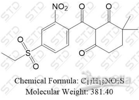 硝磺草酮杂质26 104206-84-0 C17H19NO7S