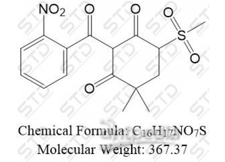硝磺草酮杂质47 116793-68-1  C16H17NO7S