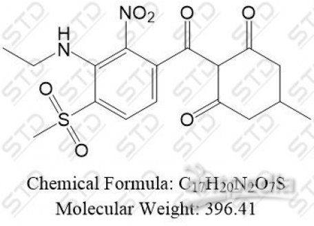 硝磺草酮杂质48 1277128-67-2 C17H20N2O7S