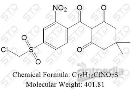 硝磺草酮杂质66 121160-56-3 C16H16ClNO7S
