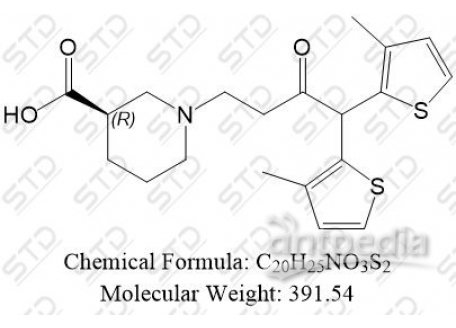 噻加宾杂质3 单体 161014-55-7 C20H25NO3S2