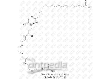 索马鲁肽杂质45 1335440-44-2 C35H63N3O13