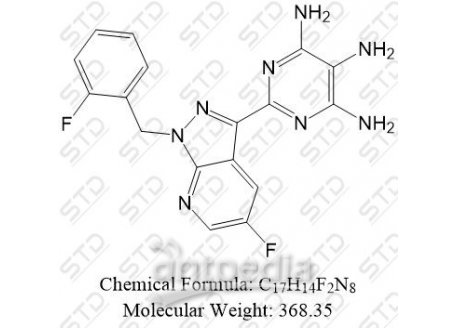 维利西呱杂质14 1350653-30-3 C17H14F2N8