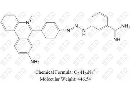 氮氨菲啶杂质10 700798-29-4 C27H24N7+
