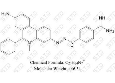 氮氨菲啶杂质14 735232-64-1 C27H24N7+