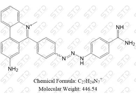 氮氨菲啶杂质15 693209-06-2 C27H24N7+