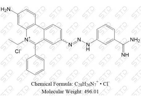 氮氨菲啶杂质16 34301-55-8 C28H26N7+ • Cl-