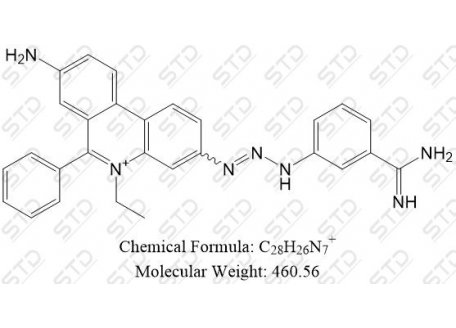 氮氨菲啶杂质5 792843-13-1 C28H26N7+