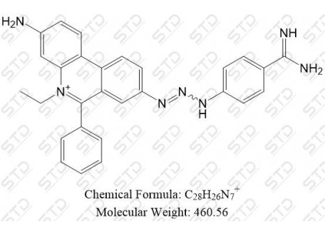 氮氨菲啶杂质7 343315-80-0 C28H26N7+