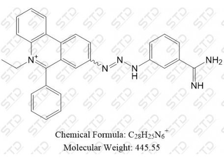 氮氨菲啶杂质9 740734-57-0 C28H25N6+