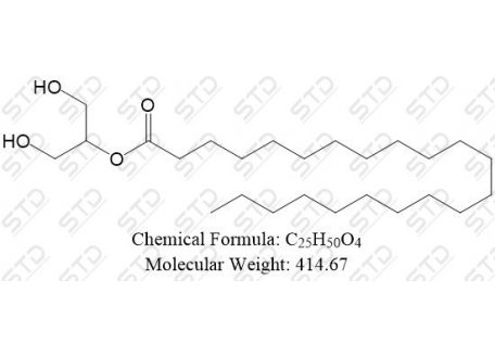 单硬脂酸甘油酯杂质41 118605-16-6 C25H50O4