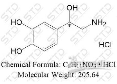 多巴胺杂质7 盐酸盐 55-27-6 C8H11NO3 • HCl