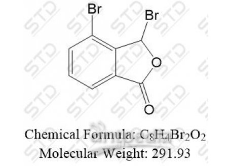 正丁基苯酞杂质73 879627-88-0  C8H4Br2O2